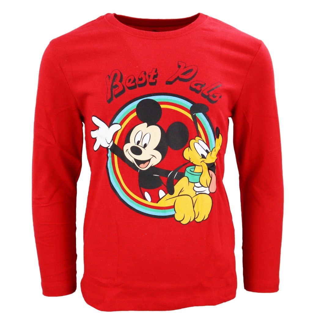Langarmshirt Disney Mickey Maus Kinder langarm T-Shirt