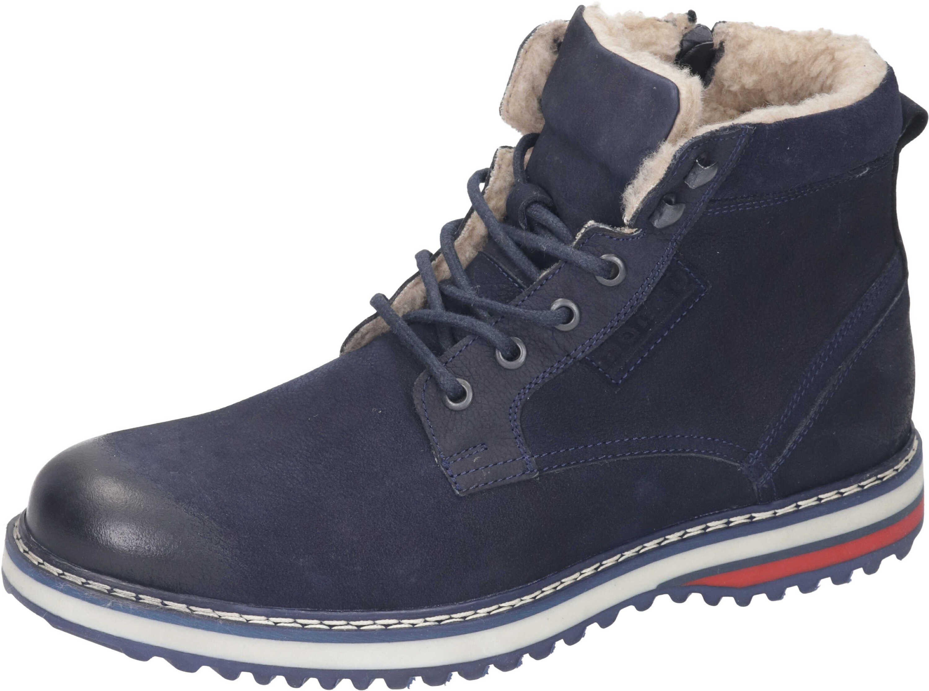 Manitu Stiefel Winterstiefel aus Veloursleder