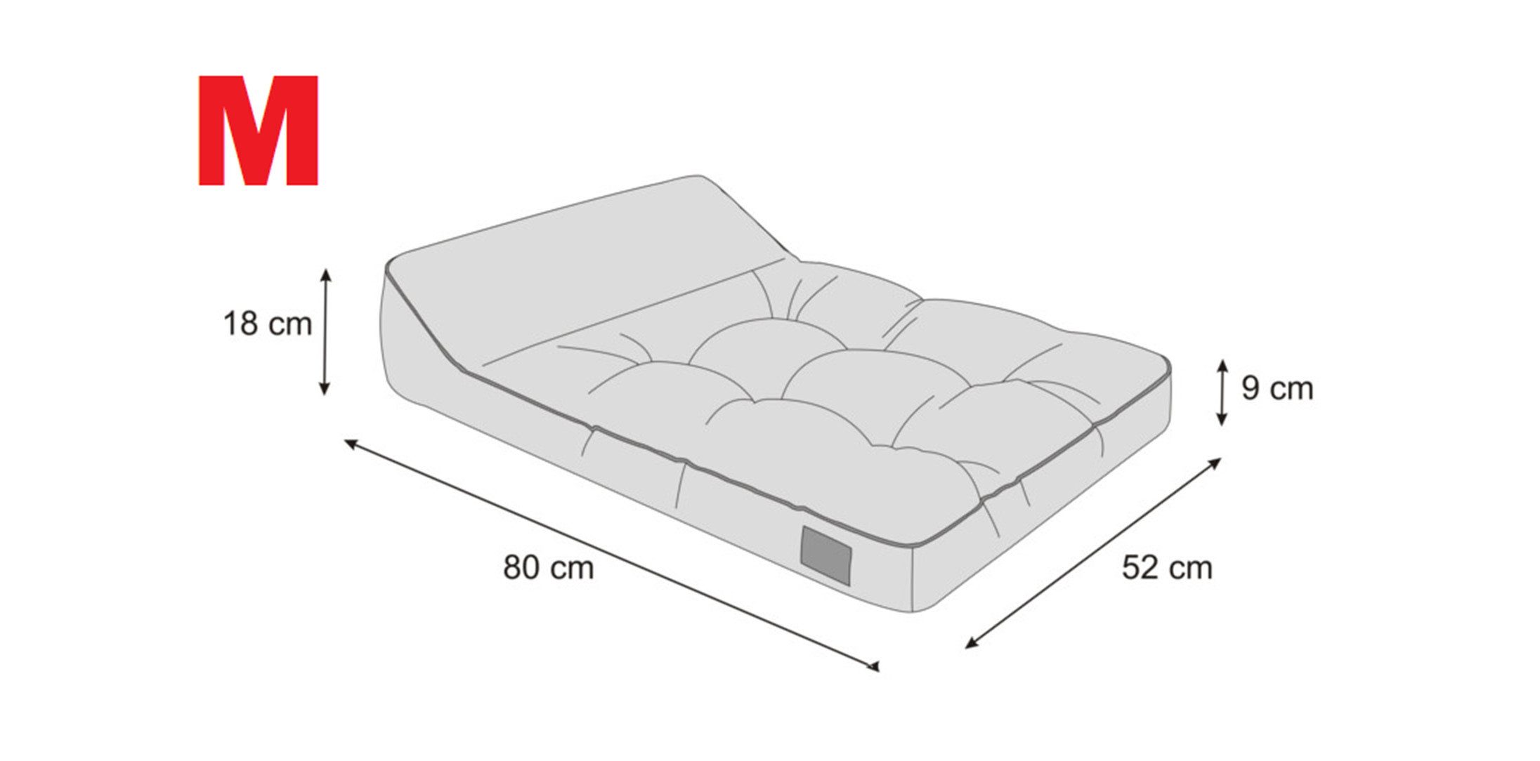 Hobbydog Hundematratze Hundebett Schlafplatz Hundekissen Hundesofa Tierbett Hundematratze