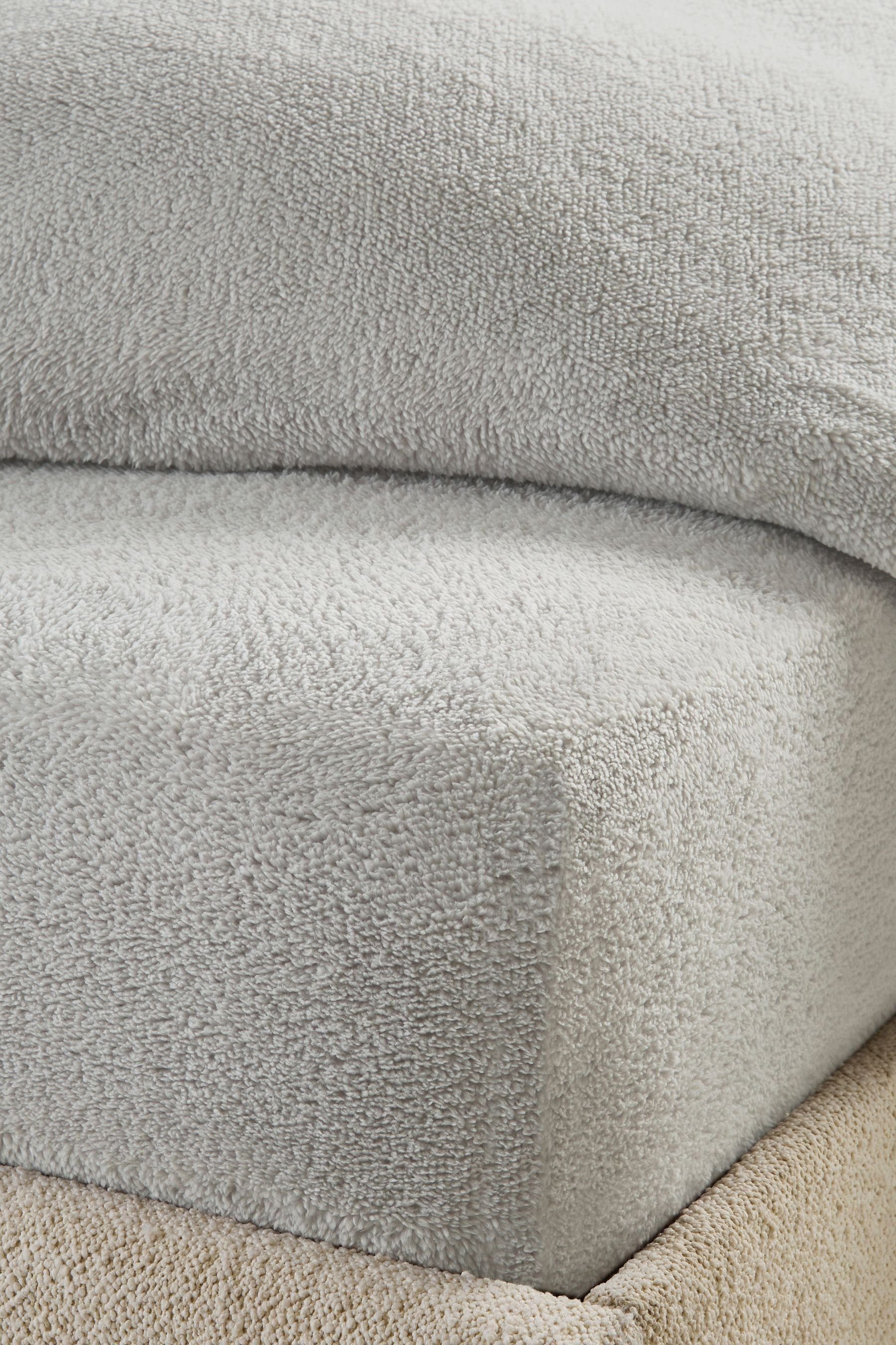 Next Spannbettlaken Spannbetttuch aus Teddyfleece für günstig online kaufen