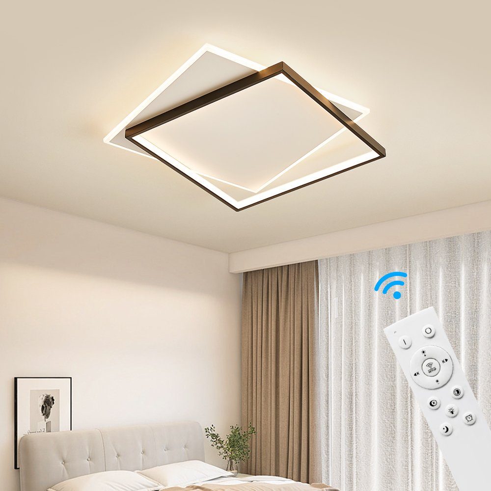 Eurotondisplay LED Deckenleuchte LED Deckenleuchte Fernbedienung Helligkeit günstig online kaufen