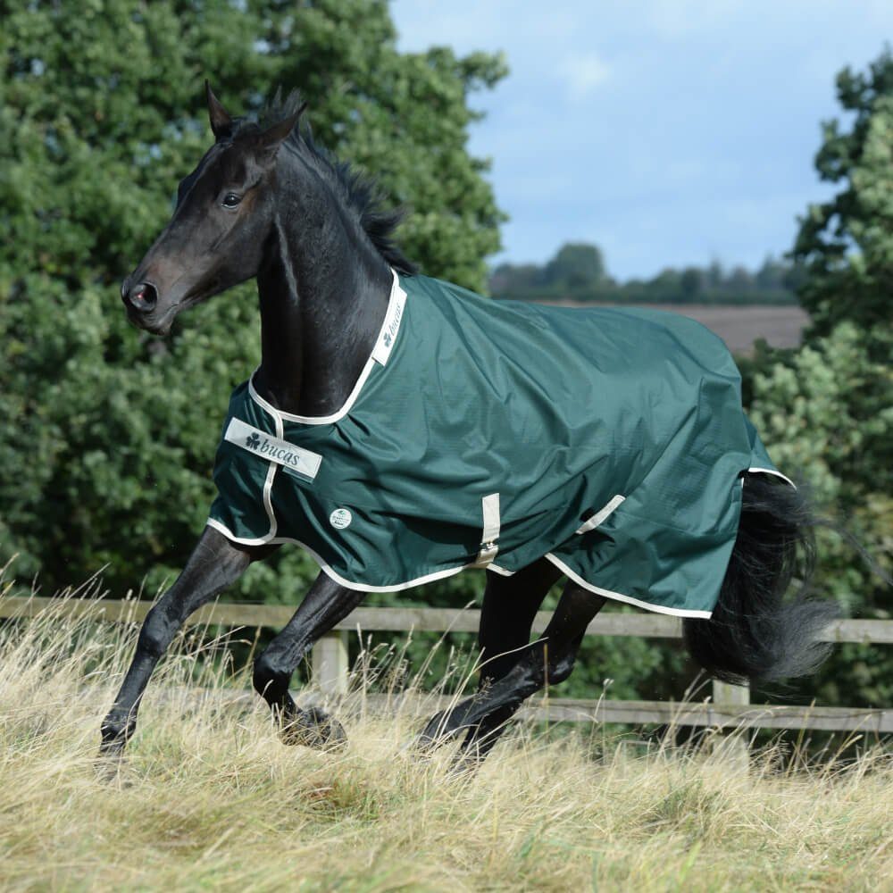 Bucas Pferde-Thermodecke Bucas Greenline Turnout 100g