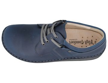 Finn Comfort Vaasa blau Schnürschuh Wechselfußbett