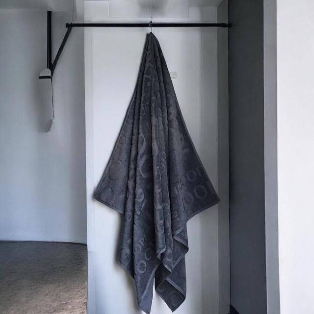 JOOP! Duschtuch Selection 1711 Duschtuch gemustert Anthrazit, 100 % Baumwol günstig online kaufen