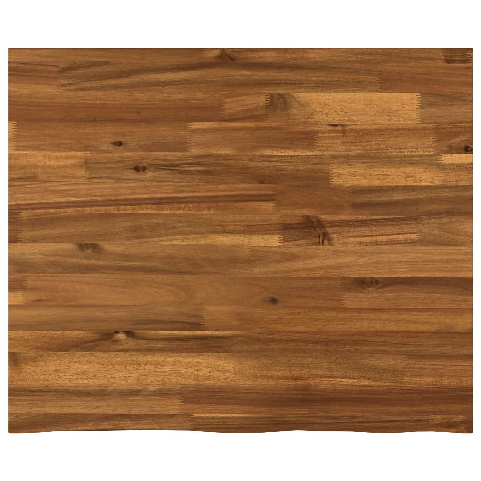 vidaXL Tischplatte Rechteckige Tischplatte 90 x 50 x 3,5 cm Rechtwinklig Natur (1 St)