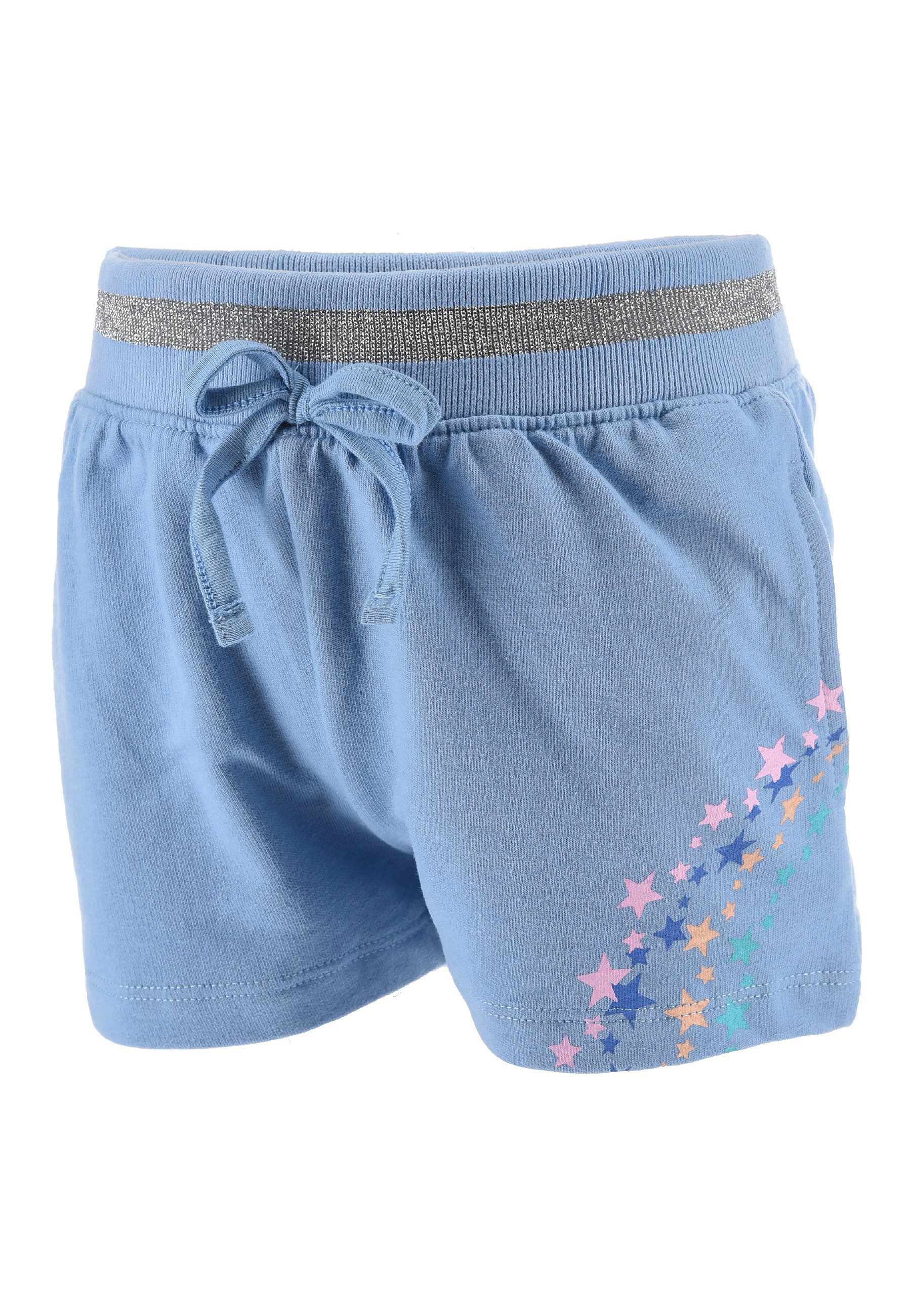 Disney Frozen T-Shirt & Shorts Bekleidungs-Set Eiskönigin Anna &Elsa (SET, 2-tlg)