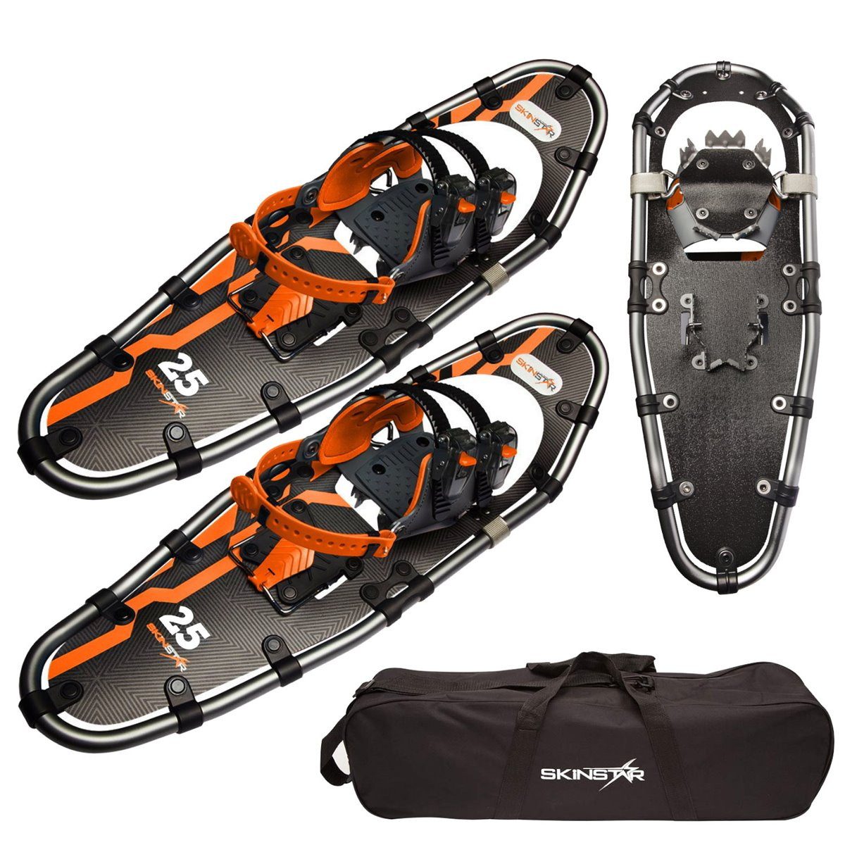 SkinStar Schneeschuhe SKINSTAR Schneeschuhe 25 Alu-Rahmen Schneeschuhwandern Allround bis