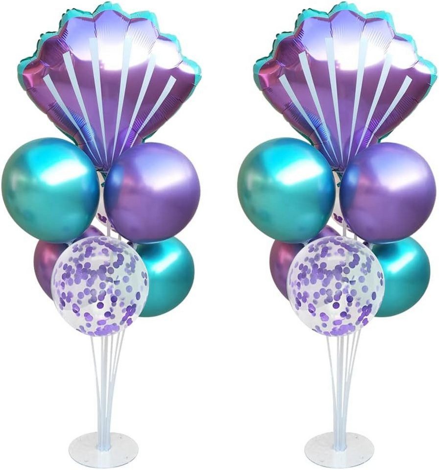 feinlux Aufblasbares Partyzubehör Kinderparty-Dekoration 18 Geburtstag Deko Set, Einfacher Zusammenbau, Hochwertige Folienballons
