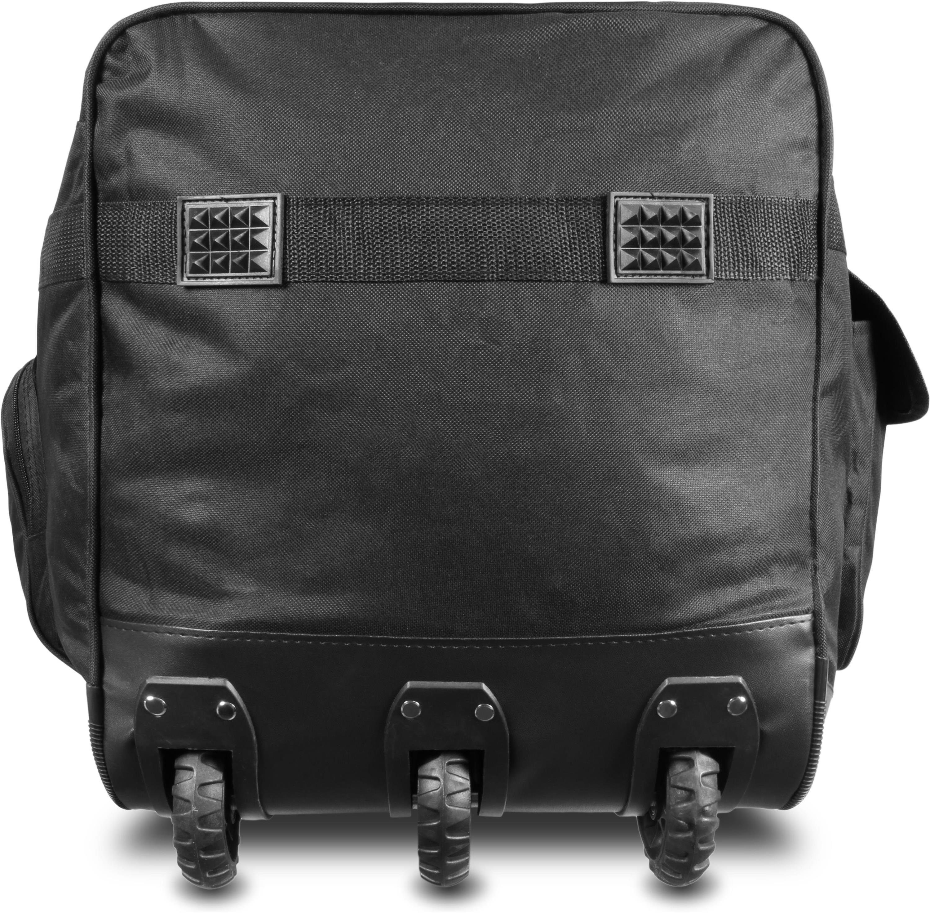 normani Reisetasche Reisetasche mit 3 großem Jumbus extra 150, mit Trolley Rädern Volumen