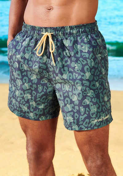 Bruno Banani Badeshorts mit Animalprint