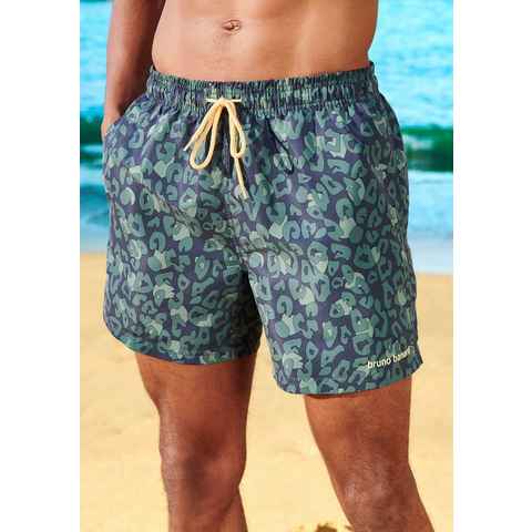 Bruno Banani Badeshorts mit Animalprint