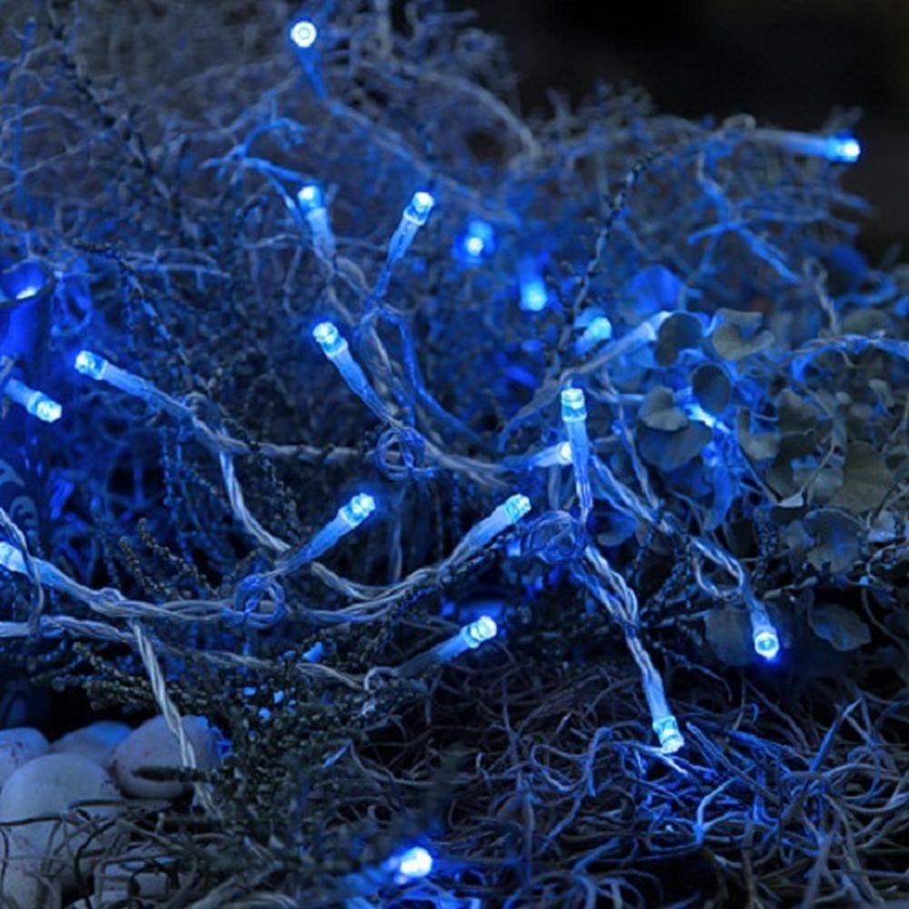 STAR LEDLichterkette 49929 LED Lichterkette 80er 8m blau