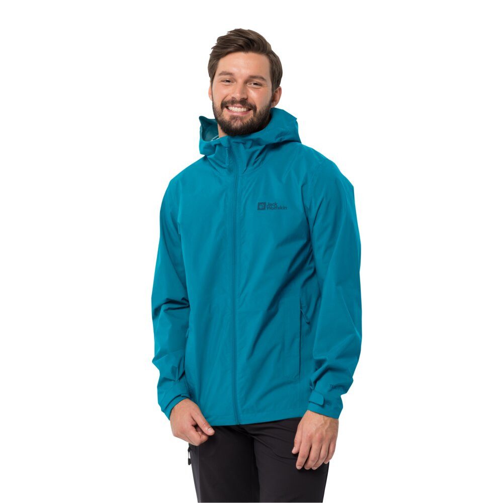 Regenjacke Elsberg 2.5L (sehr atmungsaktiv, wasserdicht, winddicht) everestblau