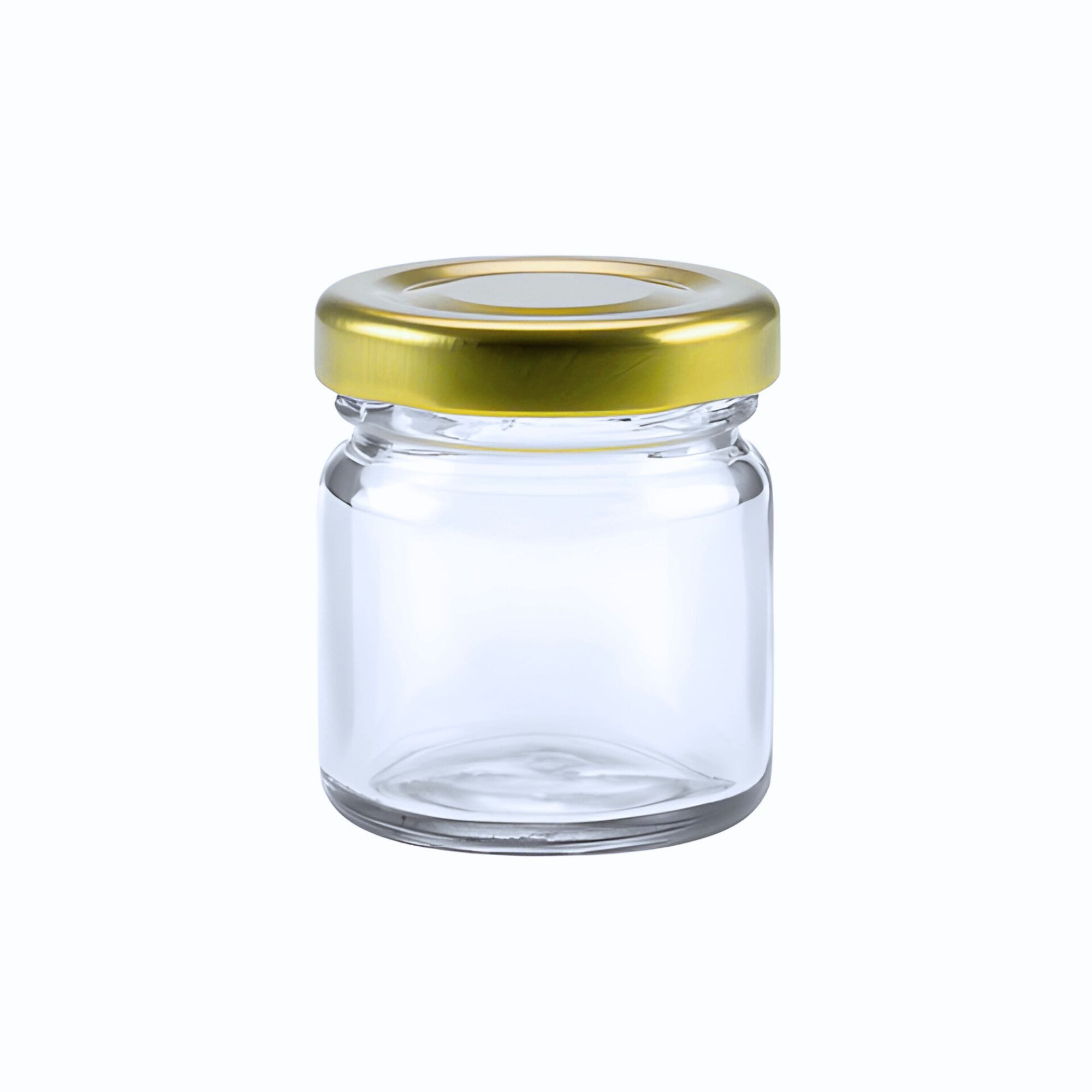 BIENEN SCHMIDT Honigglas 60x Mini Стекло 30g / 37ml Twist off Стекло Rundgläser, (60-tlg., 60 Stk), Einweggläser Einmachgläser Portionsgläser Marmeladengläser Honig