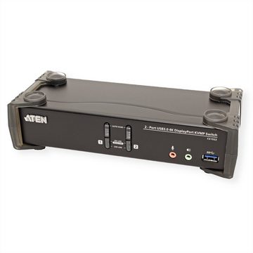 Aten CS1922 2-Port USB 3.0 4K DisplayPort KVM Switch Computer-Adapter