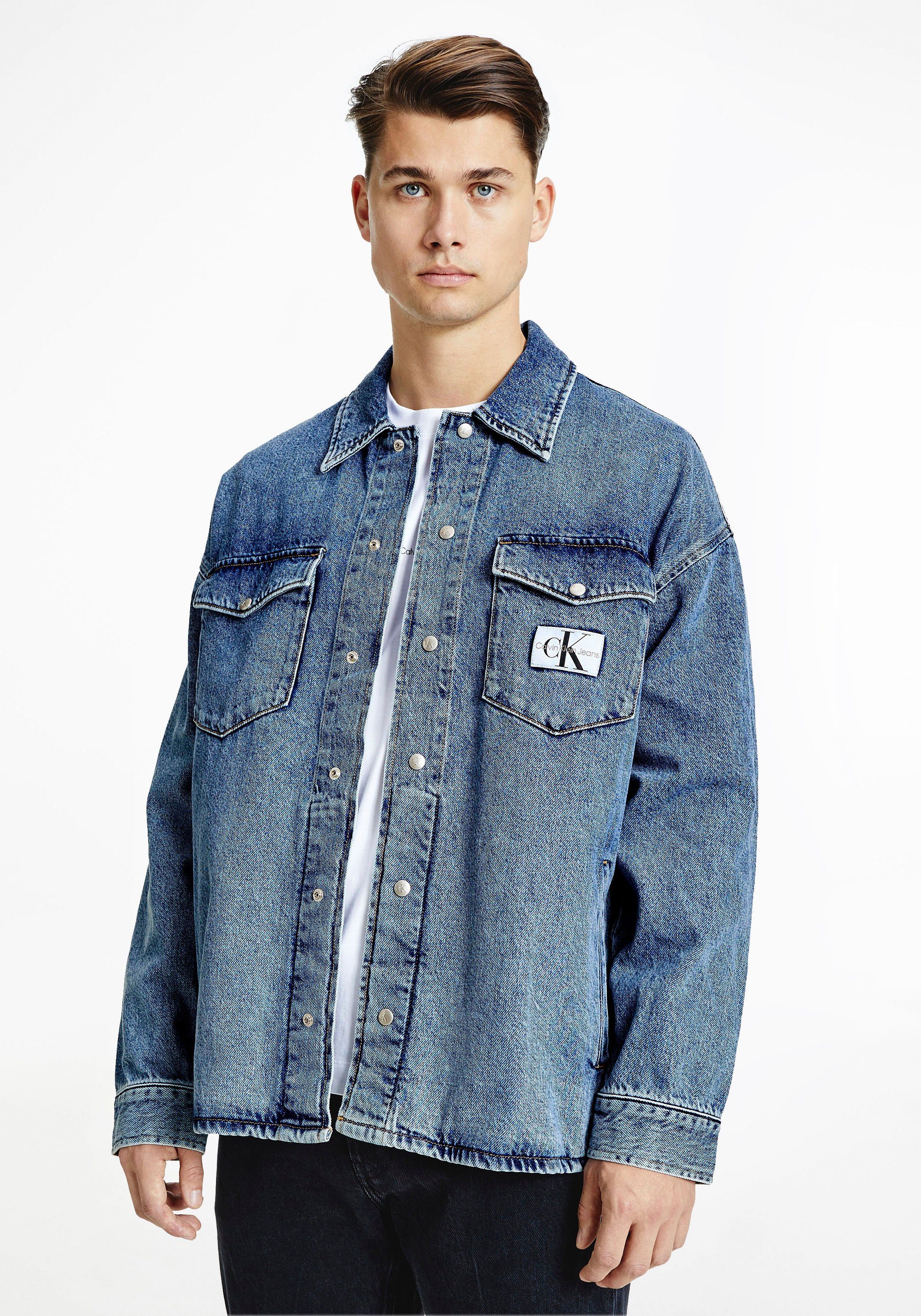 Calvin Klein Jeans Jeanshemd »OVERSIZED SHIRT JACKET« online kaufen | OTTO