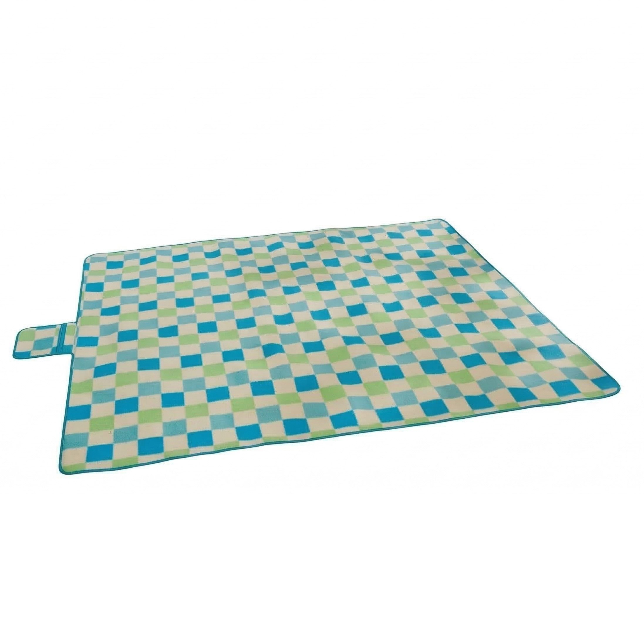 Picknickdecke Picknickdecke mit wasserfester Unterseite, 200 x 200 cm // Ø 175 cm, Home Creation, wasserabweisende Stranddecke, Campingdecke, Strandmatte