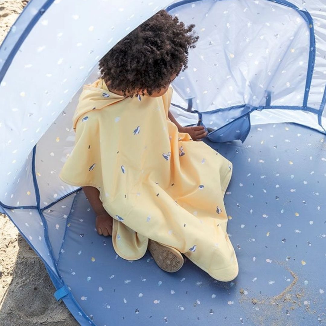 suebidou Wurfzelt Sonnenzelt Strandzelt Kinderstrandzelt 90 x 90 cm, (90 x 90 cm), nachhaltig, kreativ