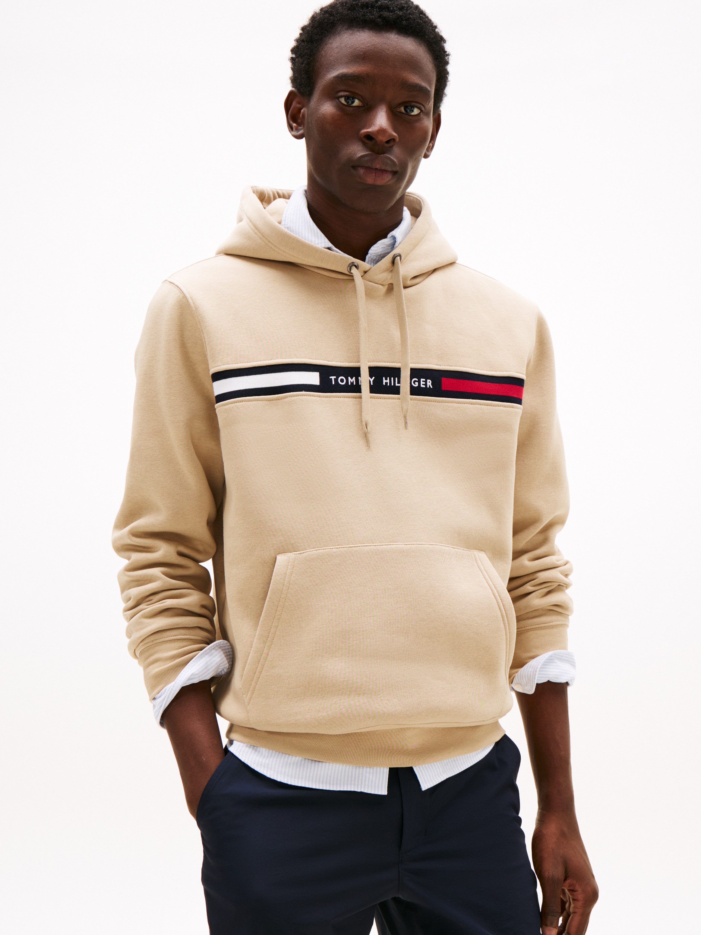 Tommy Hilfiger Kapuzensweatshirt HILFIGER CHEST INSERT günstig online kaufen