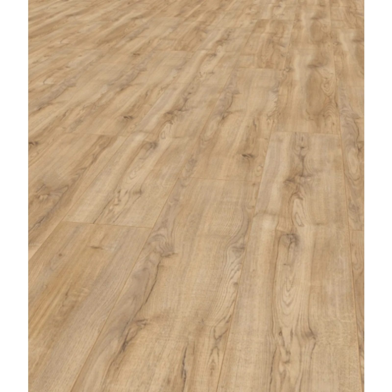 HORI Ламінат HORI Ламінат Holz, Boden für Wohnräume, einfache Verlegung langlebig, 8 St., Ламінат Eiche mit HDF-Trägerplatte, Monte Carlo, Der blaue Engel