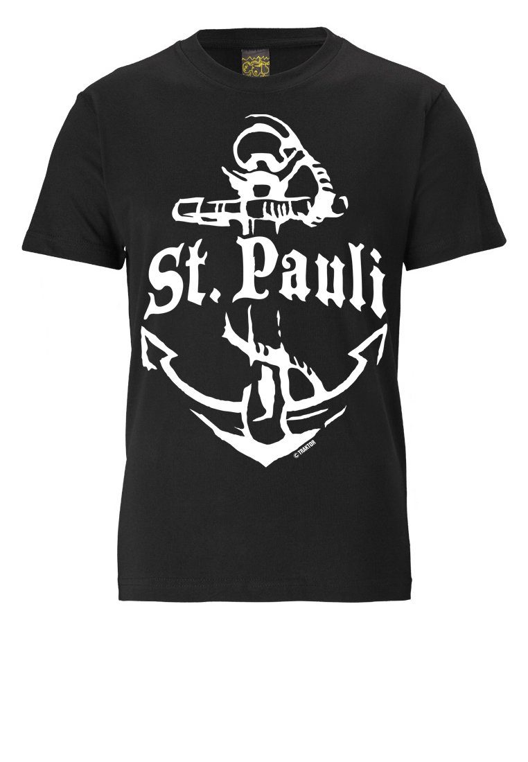 LOGOSHIRT T-Shirt ST. PAULI mit tollem Frontprint