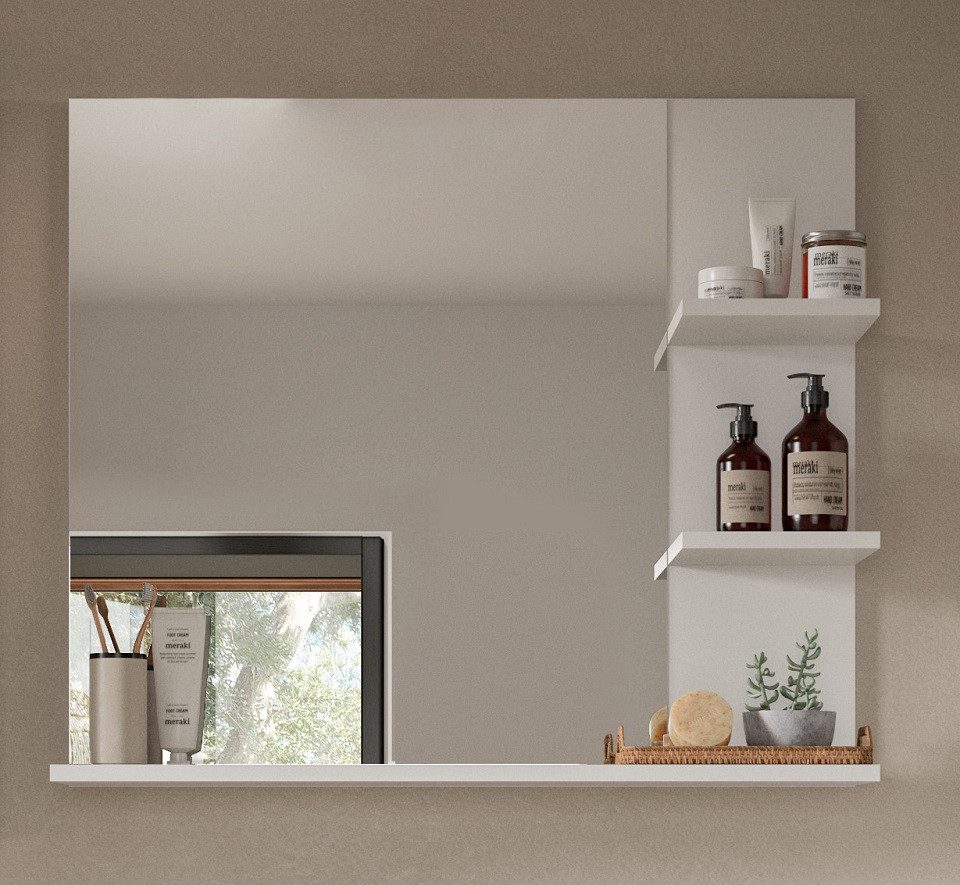 xonox.home Badezimmerspiegelschrank Badspiegel Laredo, weiß