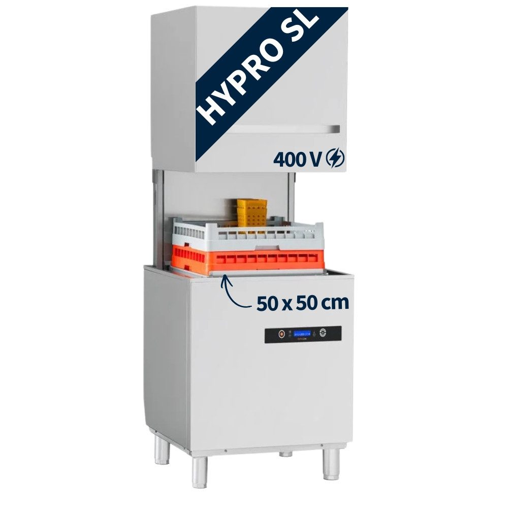 GastroHero Dönergrill Haubenspülmaschine HYPRO Digital 54 SL 400V Gastro, 17700 W