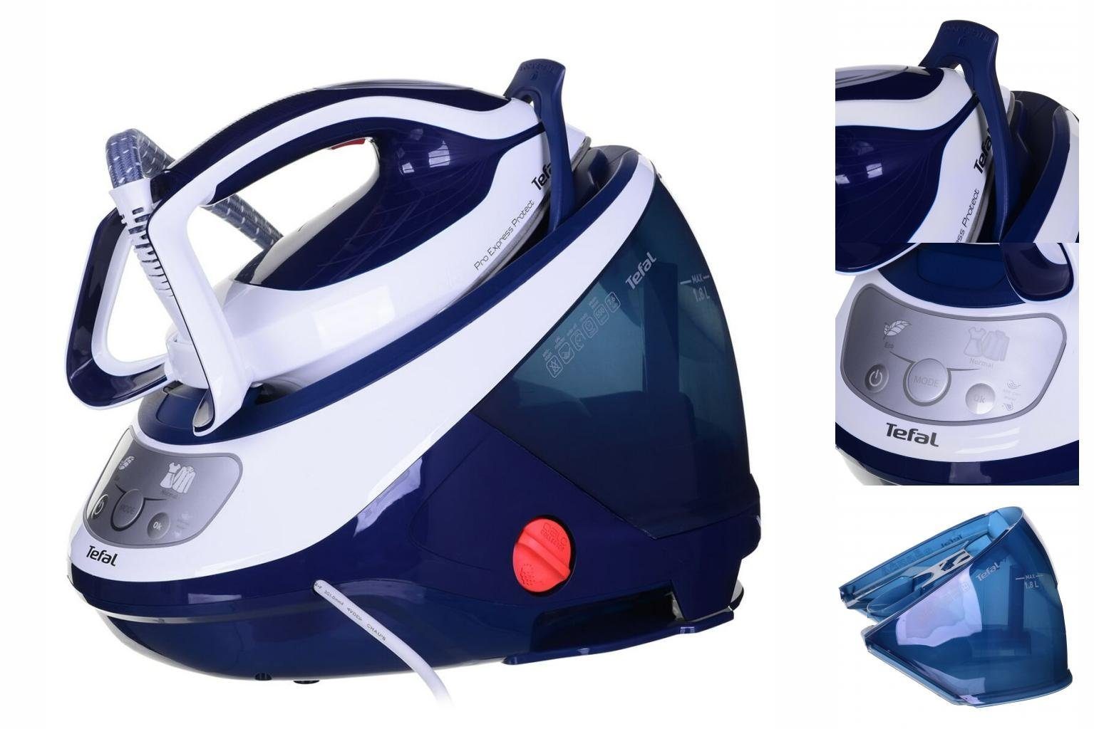 Tefal Dampfbügeleisen Bügeleisenstation Tefal Pro Express Protect ...