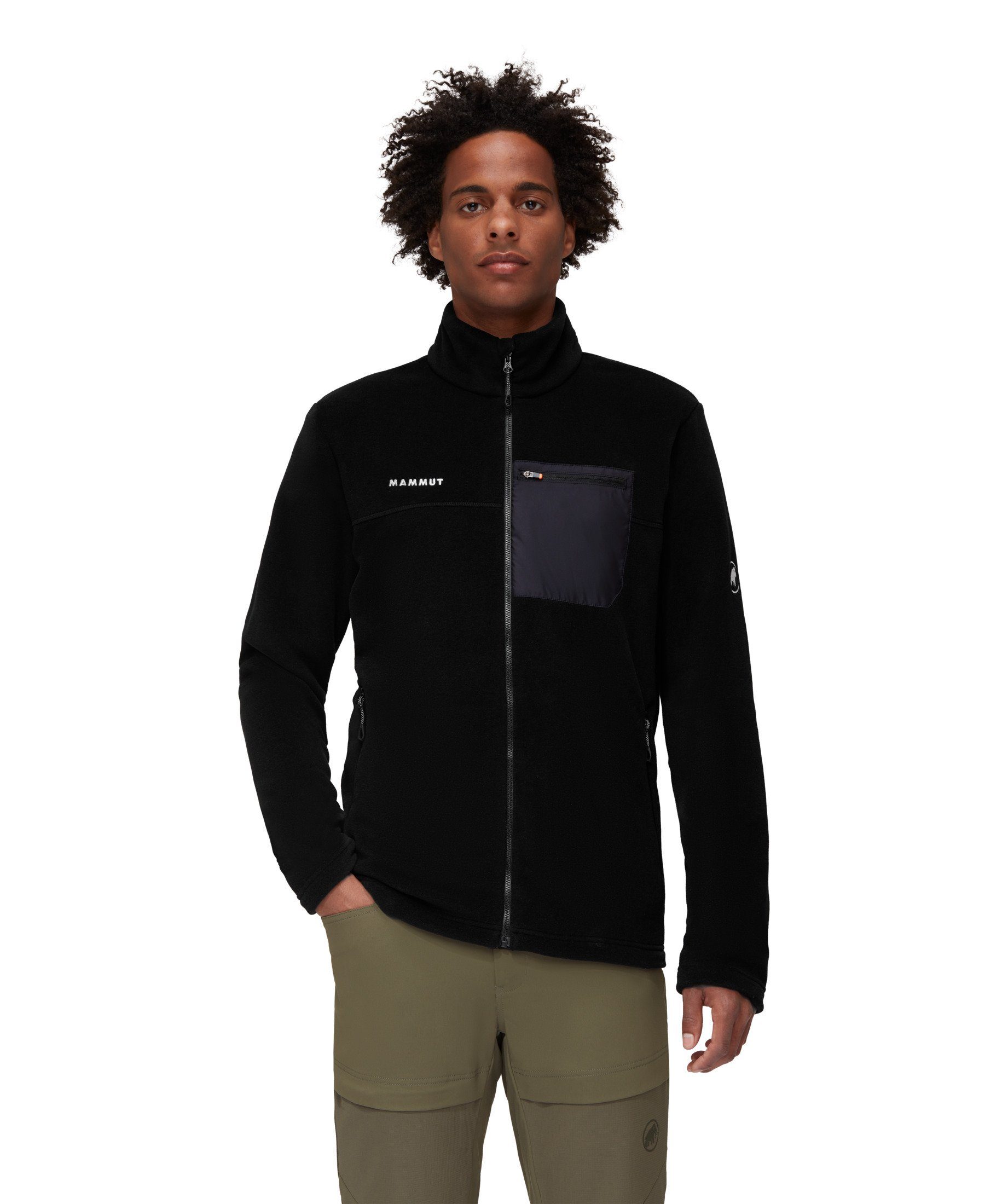 Fleecejacke Mammut black Innominata Jacket Men ML