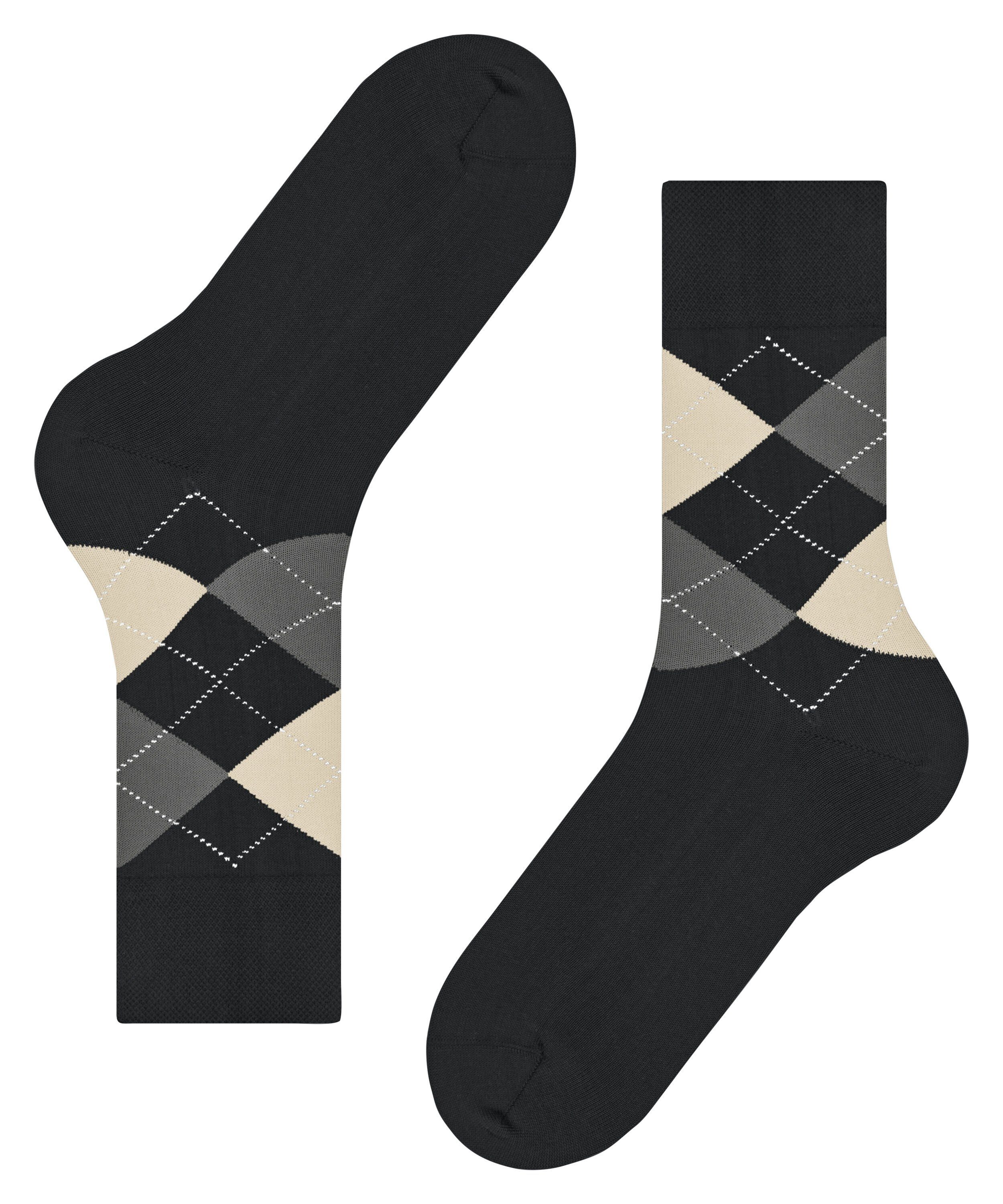 FALKE Socken Sensitive Argyle Socken für Diabetiker geeignet (1-Paar) für Diabetiker geeignet