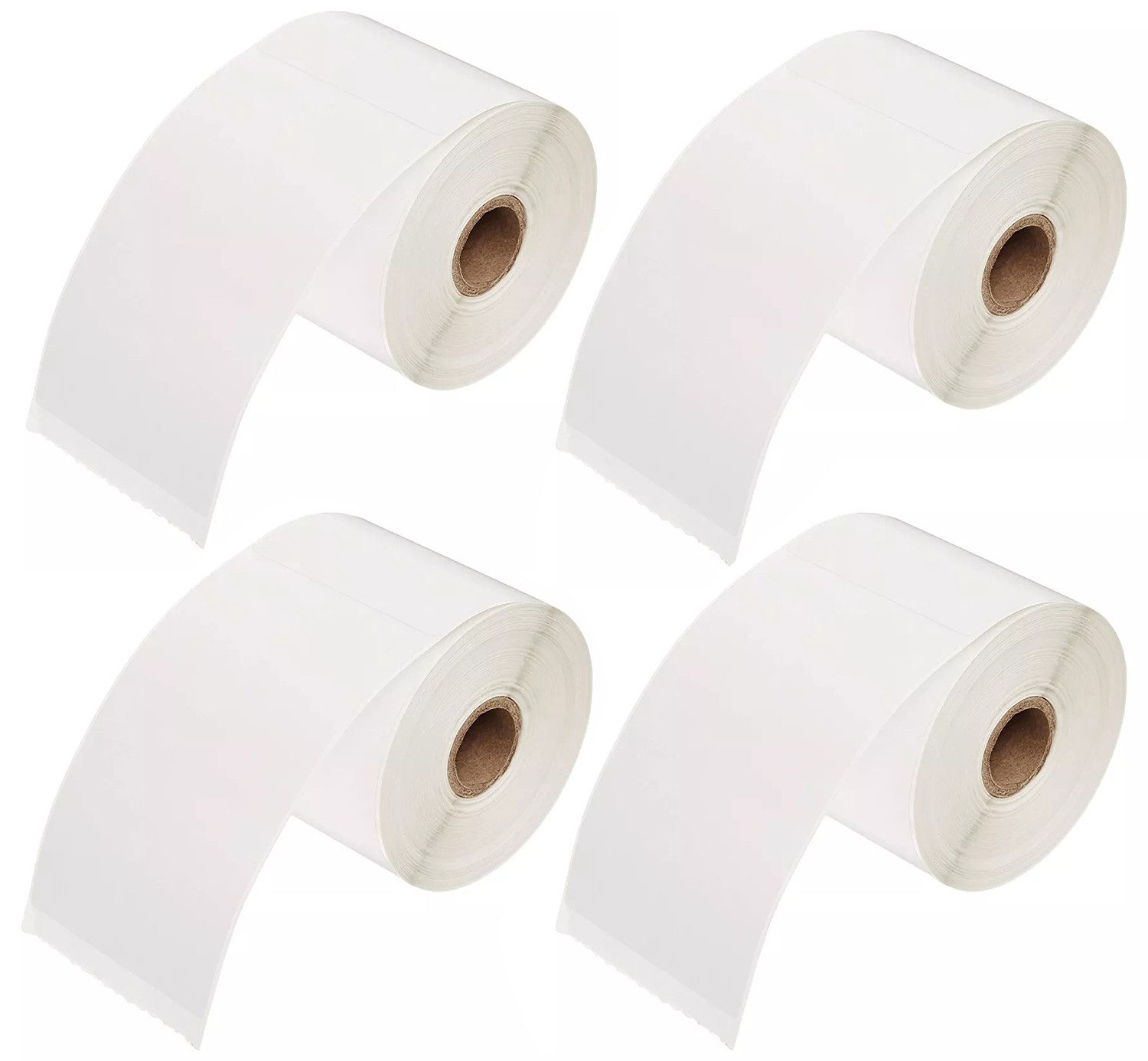 Etikettenpapier Thermoetiketten,100x150mm,1x Rolle mit 500 Stück,weiß Etikettendrucker