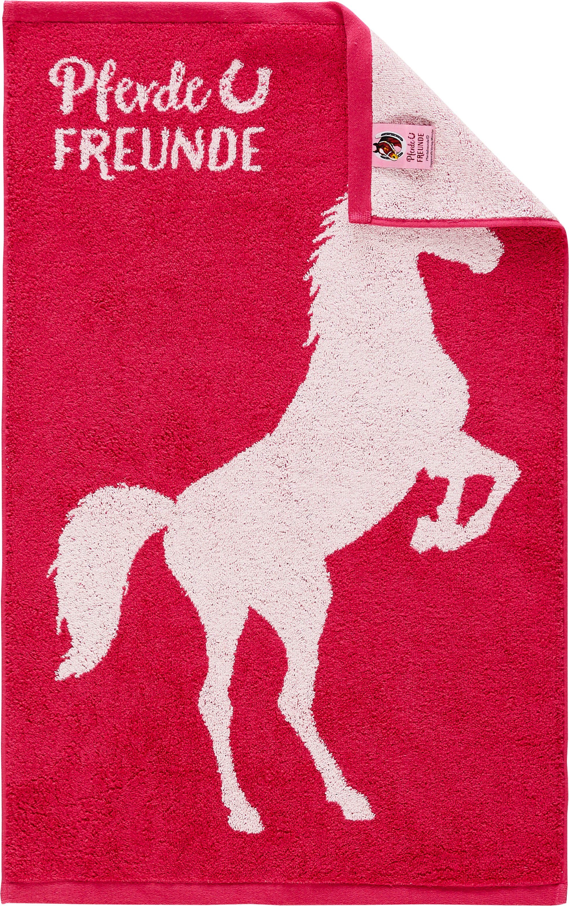 Dyckhoff Duschtuch "Pferdefreunde" 100 % Baumwolle günstig online kaufen