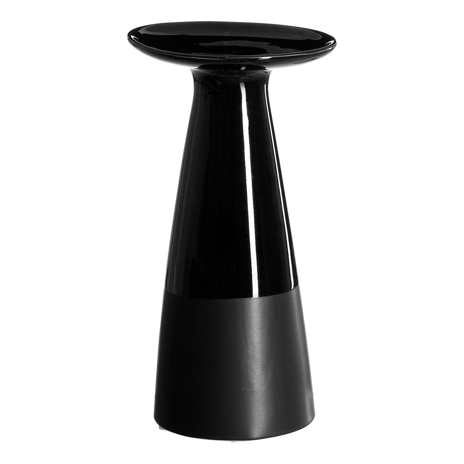 Ritzenhoff & Breker Kerzenleuchter Kerzenhalter Onyx Kontrast Optik Schwarz (1 St)