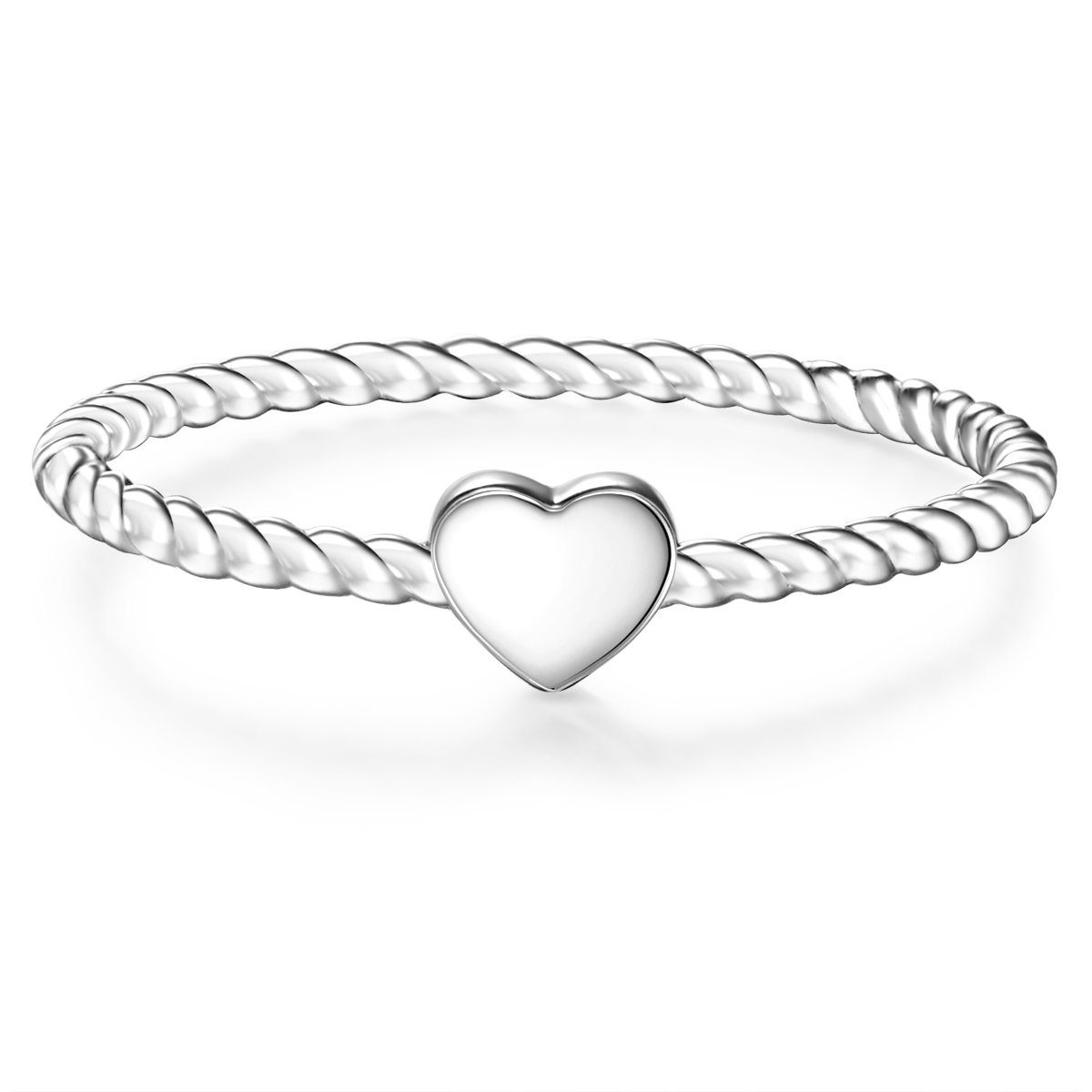 Silberring Herz silber