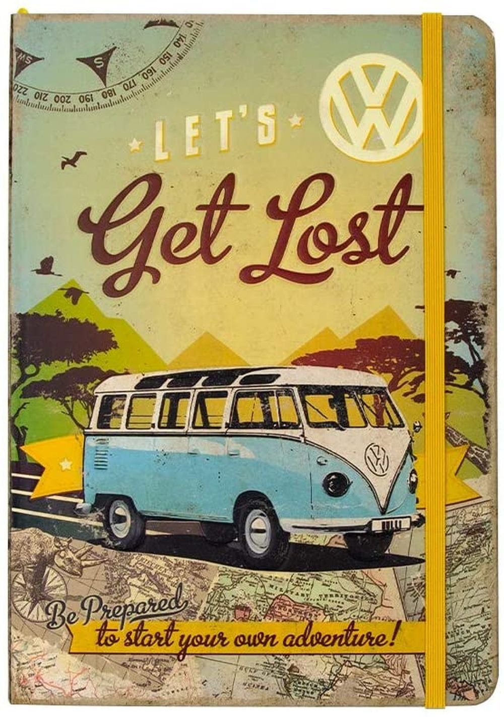 Nostalgic-Art Notizbuch DIN A5 Notizbuch - VW Bulli