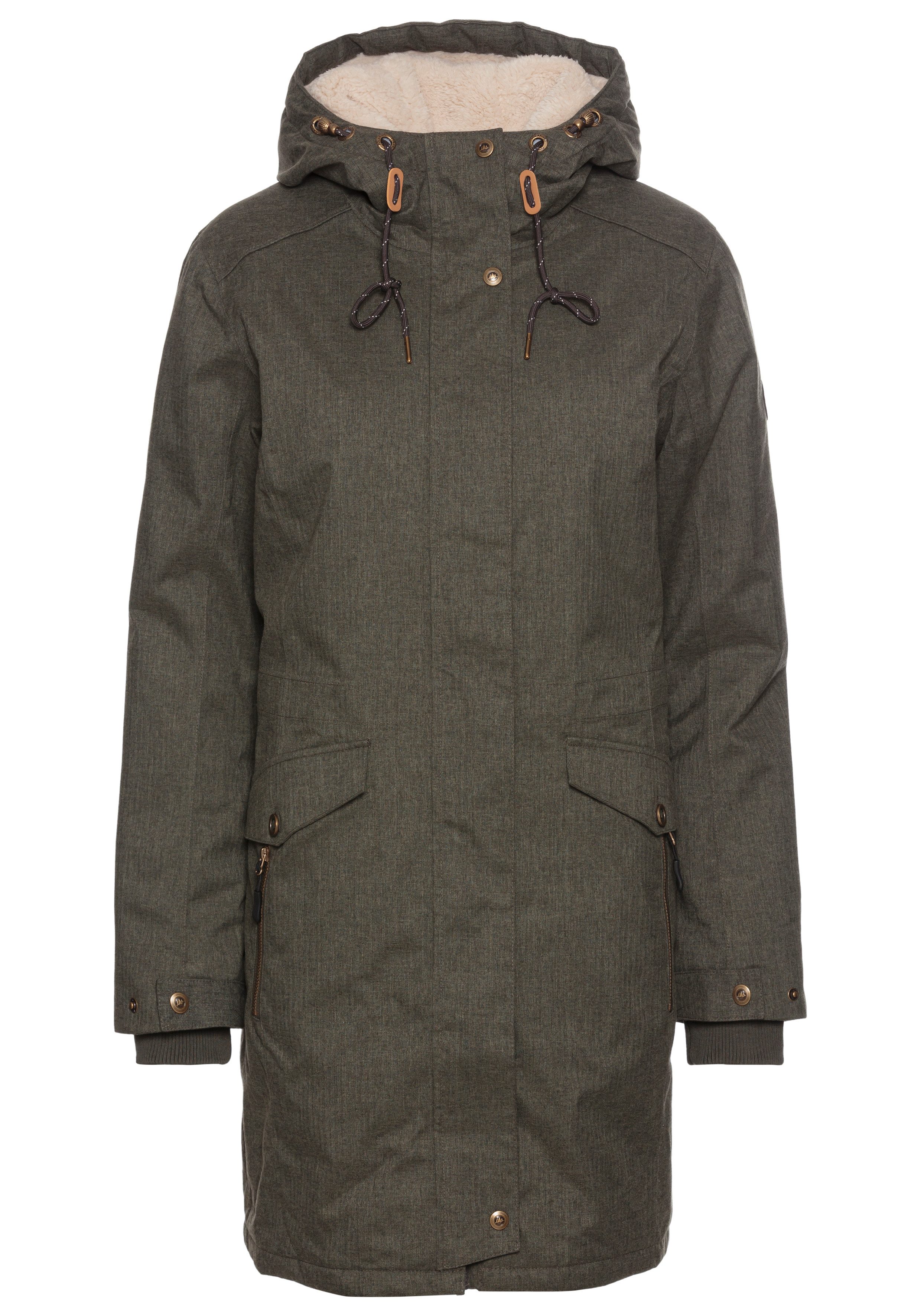 Polarino Outdoorjacke atmungsaktives Material, wasserdicht, winddicht, mit Kapuze. Reduzierter Preis € 77,59. Unverbindliche Preisempfehlung € 129,99