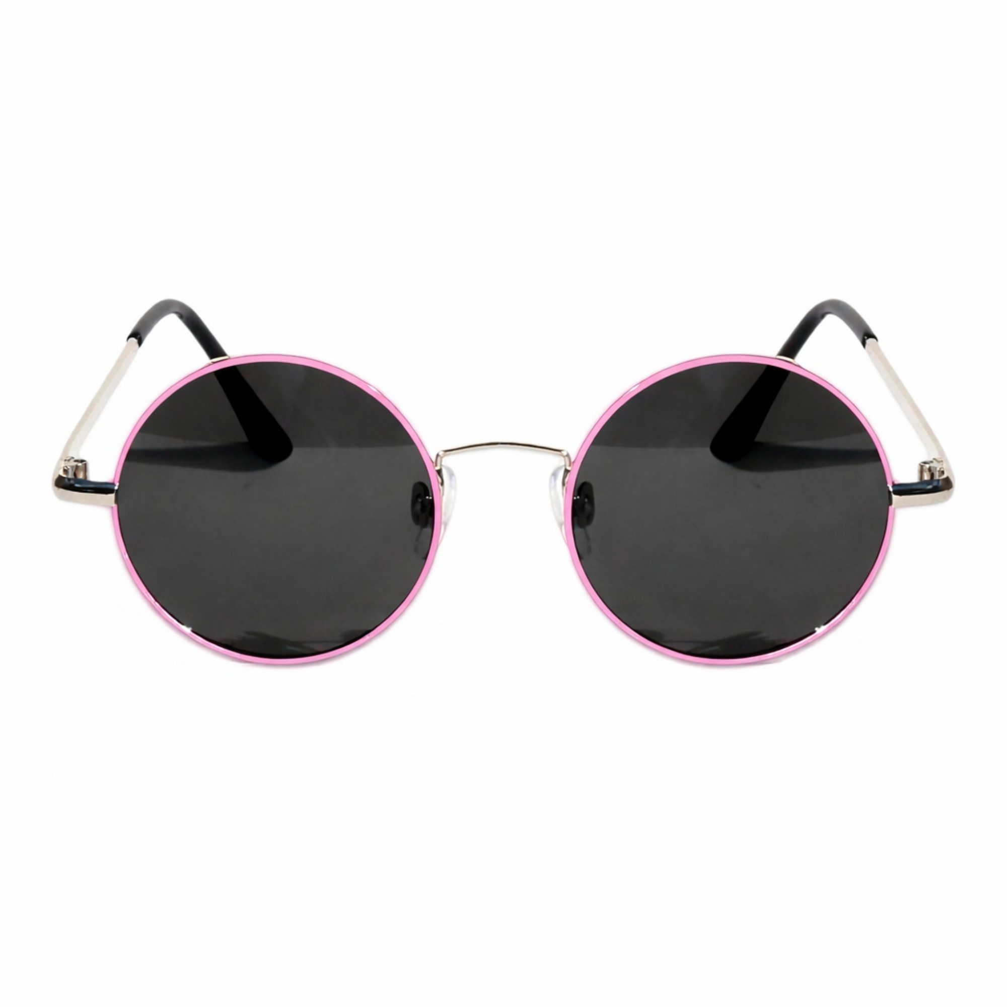 Rennec Sonnenbrille (Kinder Nickelbrille mit Brillenbeutel, Runde Sonnenbrille Polarisiert Getönt UV400) Nickelbrille Jungen und Mädchen im Alter von 5 bis ca 9 Jahren
