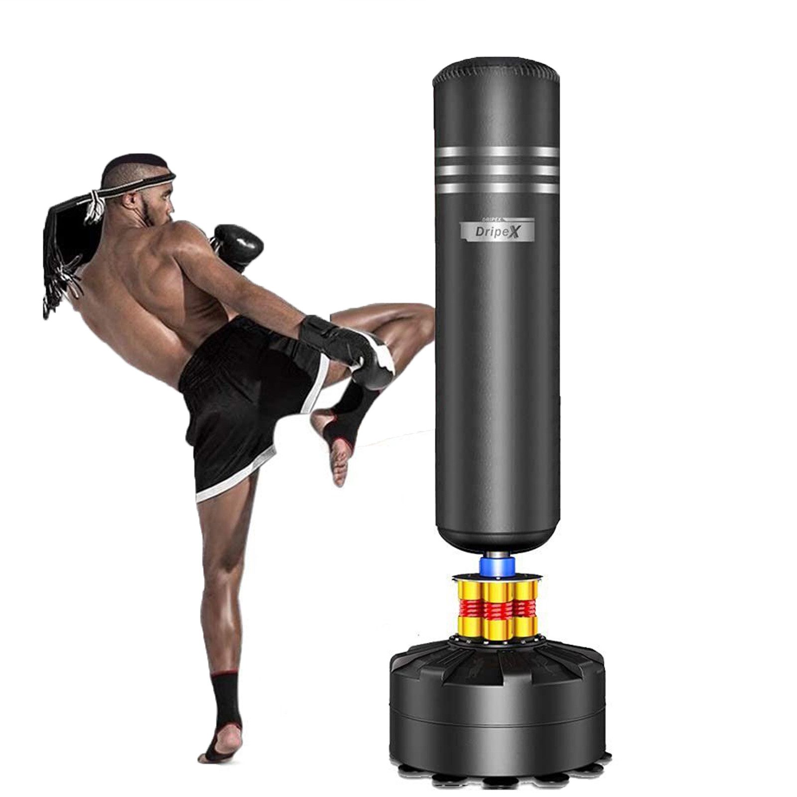 Standboxsack Erwachsene Boxsack stehend MMA Boxpartner Boxing Trainer
