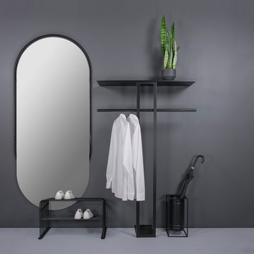 Torna Design Furniture Garderobe Torna Garderobe ANDO LARGE 100 BLACK - Schwarz 100x160x30cm