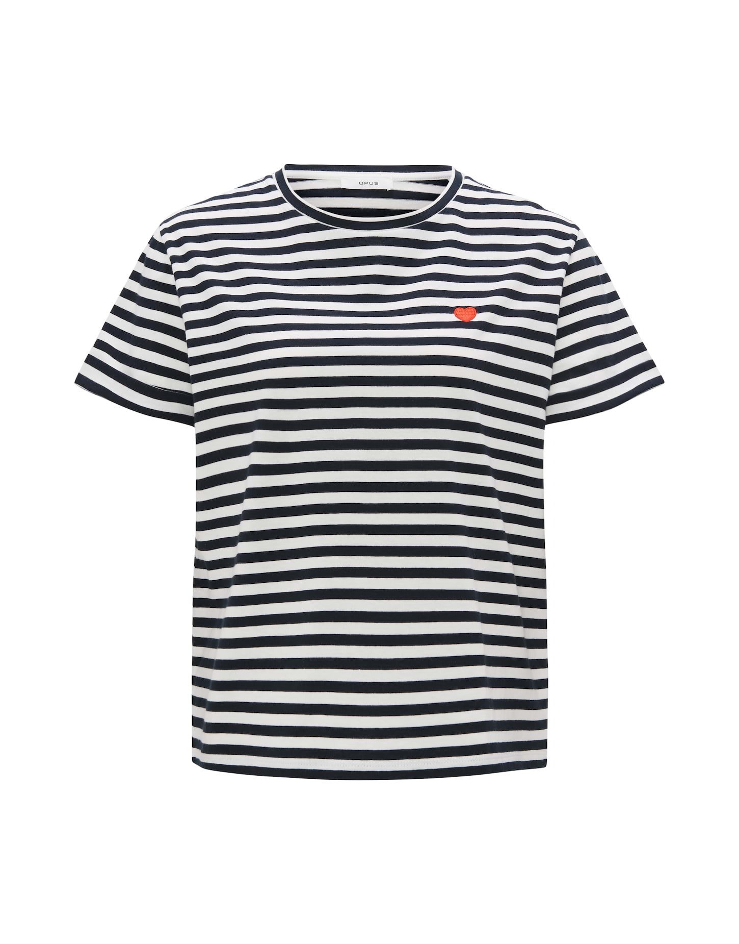 OPUS Kurzarmshirt T-Shirt SERZ STRIPE Regular aus Organic Cotton günstig online kaufen