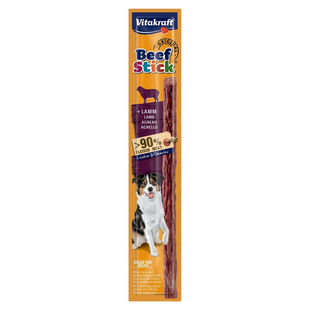 Vitakraft Beef Stick® Original Lamm 12 g, für: Hund