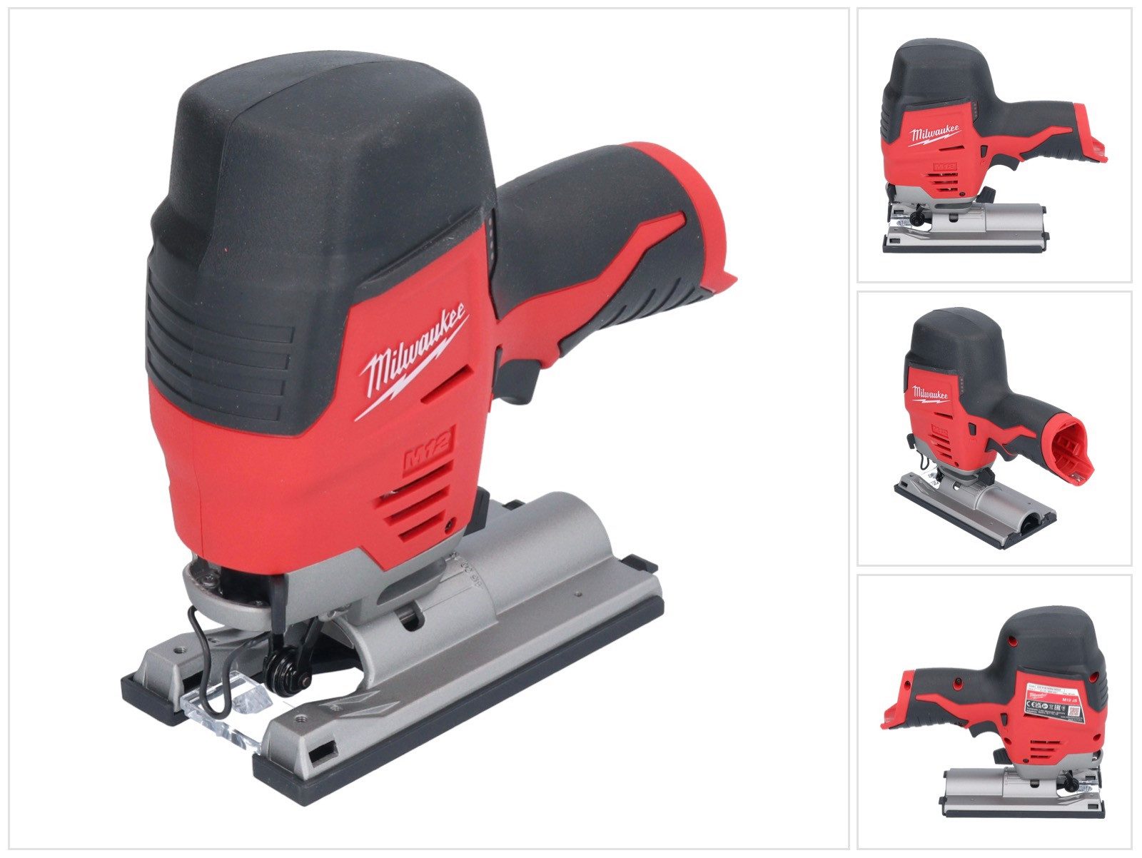 Milwaukee Kompakt-Handkreissäge M12 JS-0 Akku Stichsäge 12 V Solo (4933431305) - ohne Zubehör