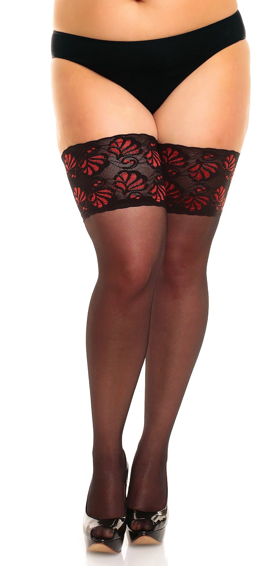 GLAMORY Halterlose Feinstrümpfe 50111