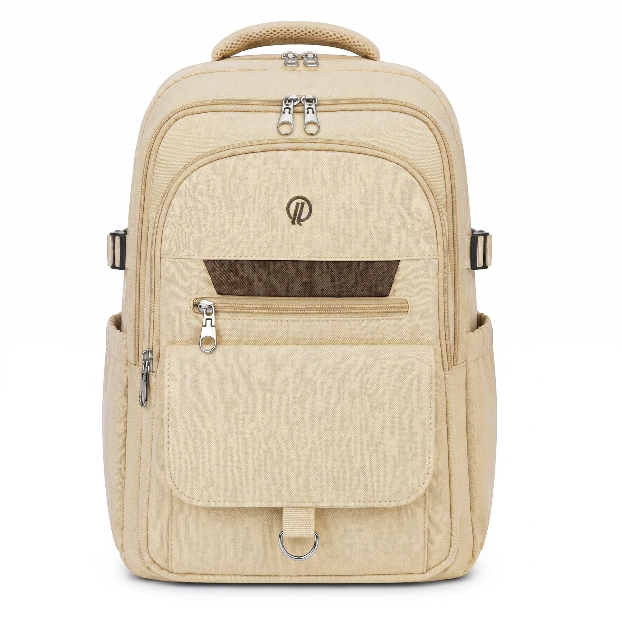 HELLSER Laptoprucksack Unisex Cityrucksack Laptop 15,6 Zoll – 25L Kompakt & Modern 43x28x18cm, für Schule, Uni, Alltag & als Handgepäck – versteckte Tasche hinten