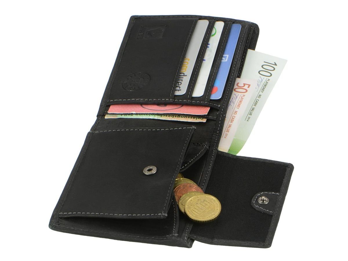 Greenburry Geldbörse Vintage RFID (oA), Herrenbörse, Portemonnaie, Lederbörse