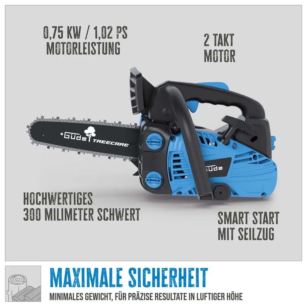 Güde Elektro-Kettensäge Güde Benzin Baumpflegesäge BSS 300-25 mit Smart Sta günstig online kaufen