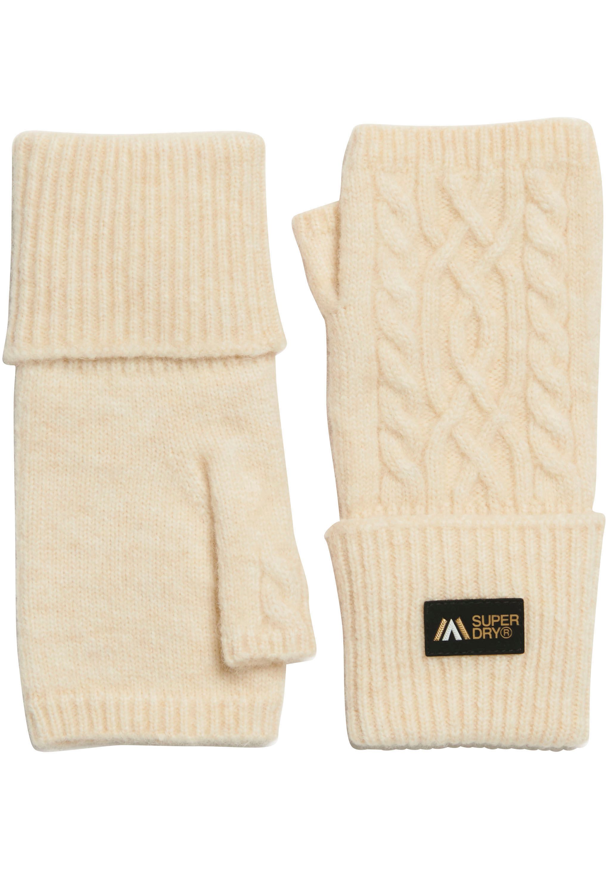 Superdry Strickhandschuhe CABLE LUXE HANDWARMERS günstig online kaufen