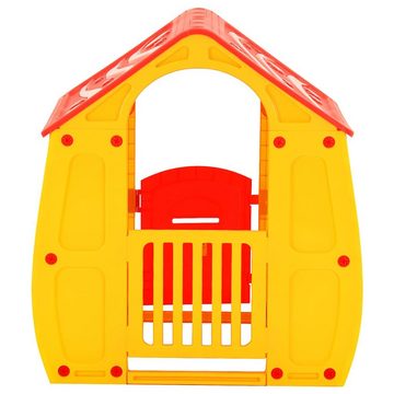 vidaXL Spielhaus Kinderspielhaus Kunststoff 102x90x109 cm