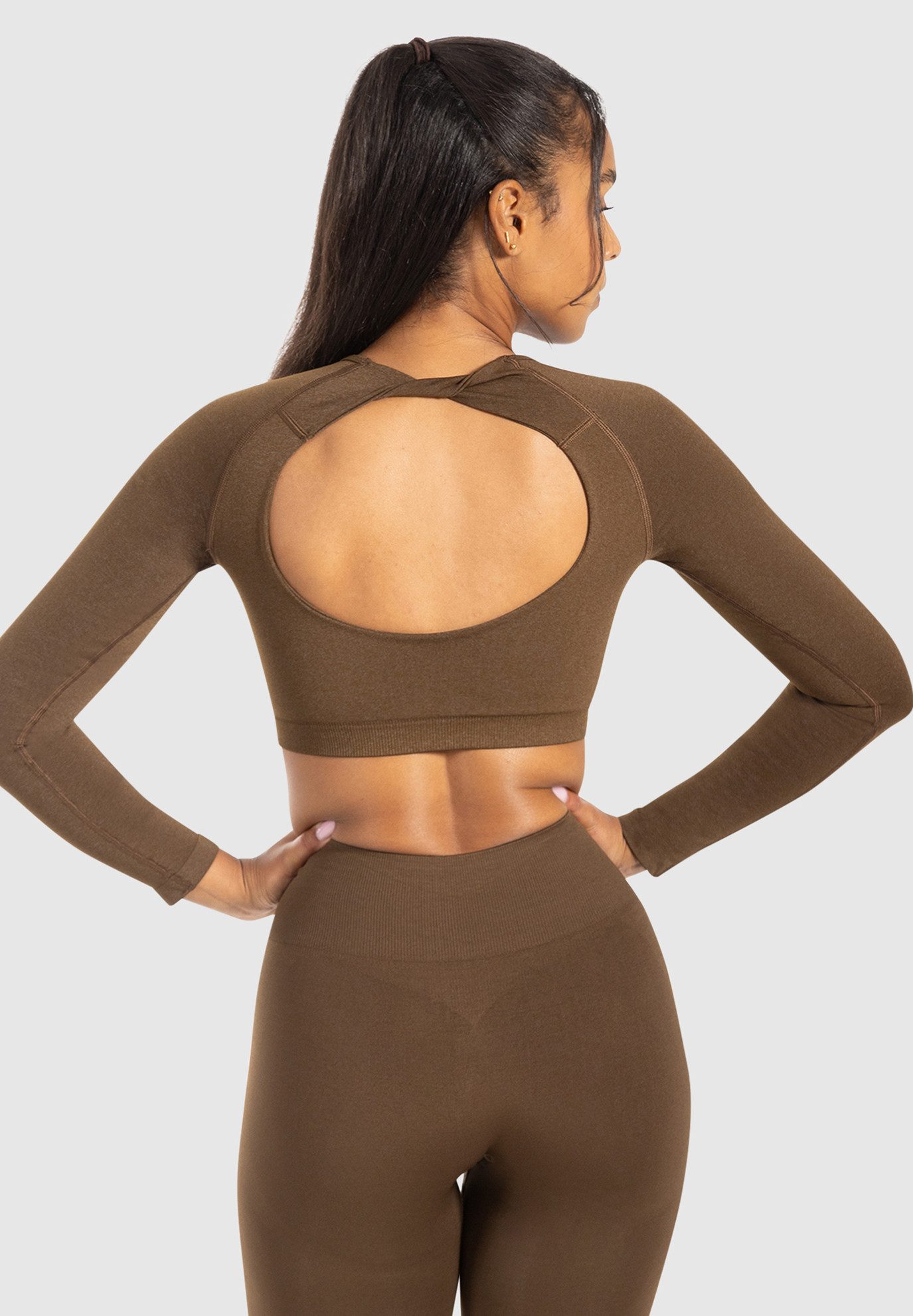 Smilodox Longsleeve Bethy, Seamless Cropped, elastisch & atmungsaktiv, kurz günstig online kaufen