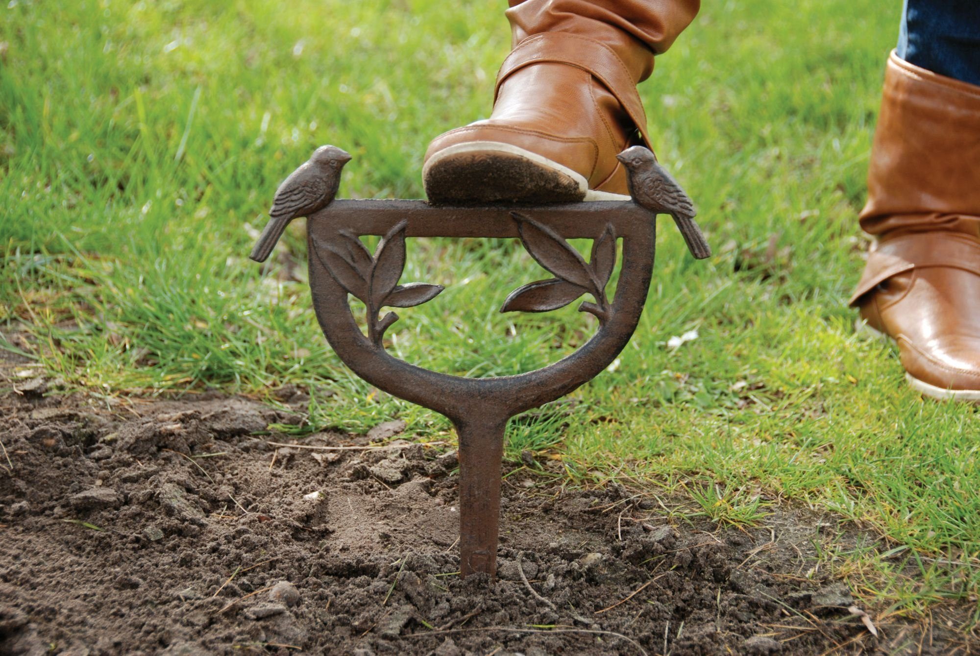 (1-tlg), oder Esschert Schuhschaber mit Vogelmotiv Design BV Schuhkratzer, Schuhlöffel